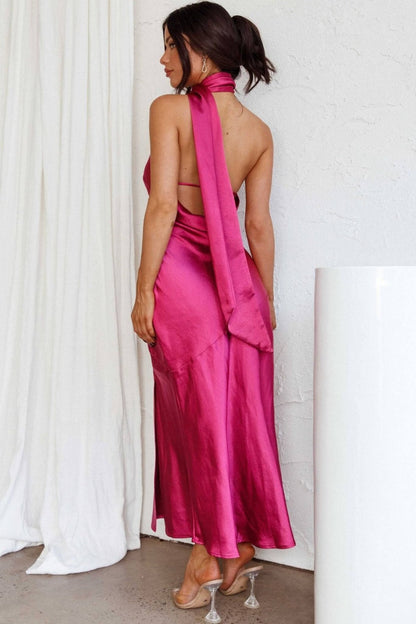 Vestito Midi Lusso in Seta