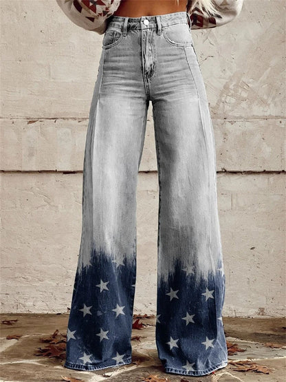 Pantaloni eleganti a gamba larga