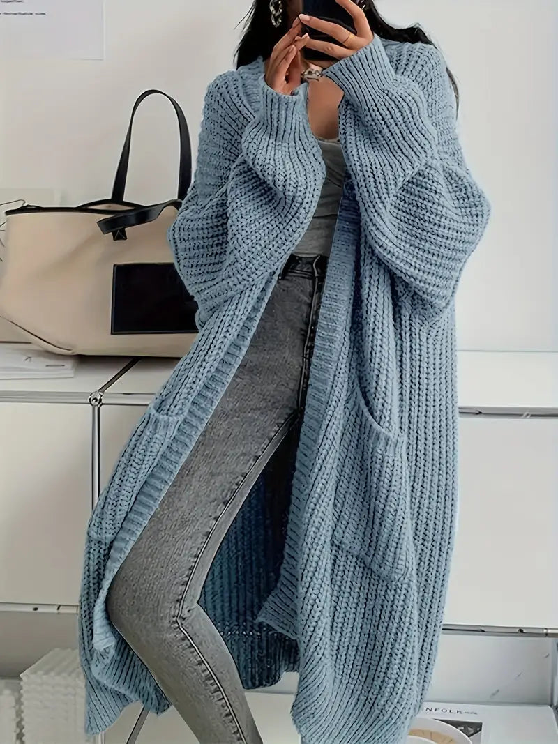 Cardigan Lungo Senza-Stiro