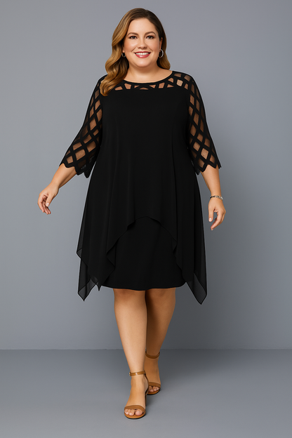 Elegante Abito Chiffon