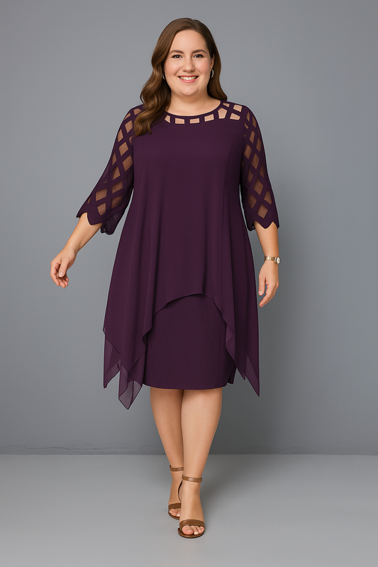 Elegante Abito Chiffon