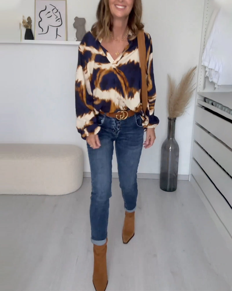 Flattering V-Neck for Timeless Charm