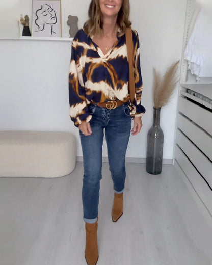 Flattering V-Neck for Timeless Charm