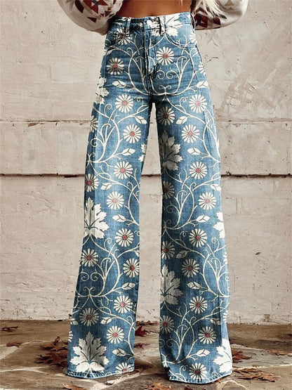 Savannah-Pantaloni Gamba-Ampia