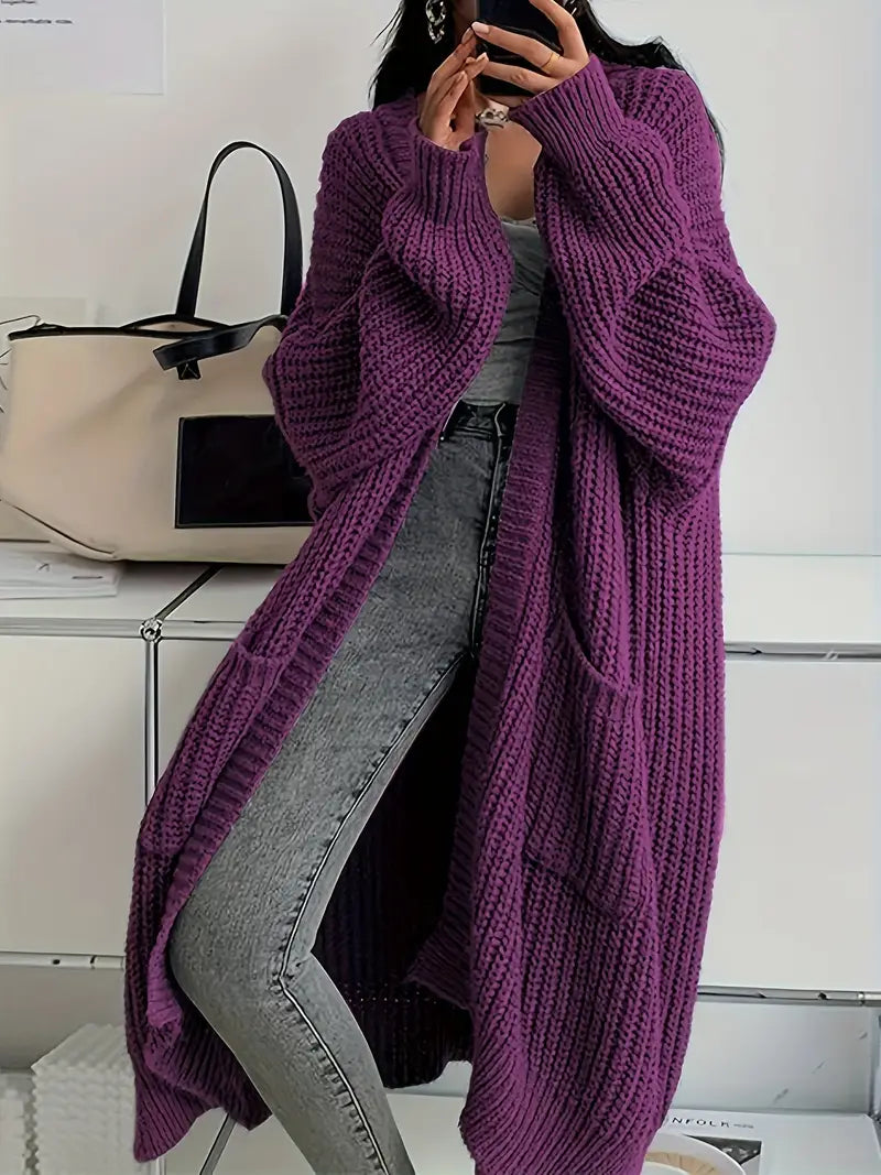 Cardigan Lungo Senza-Stiro