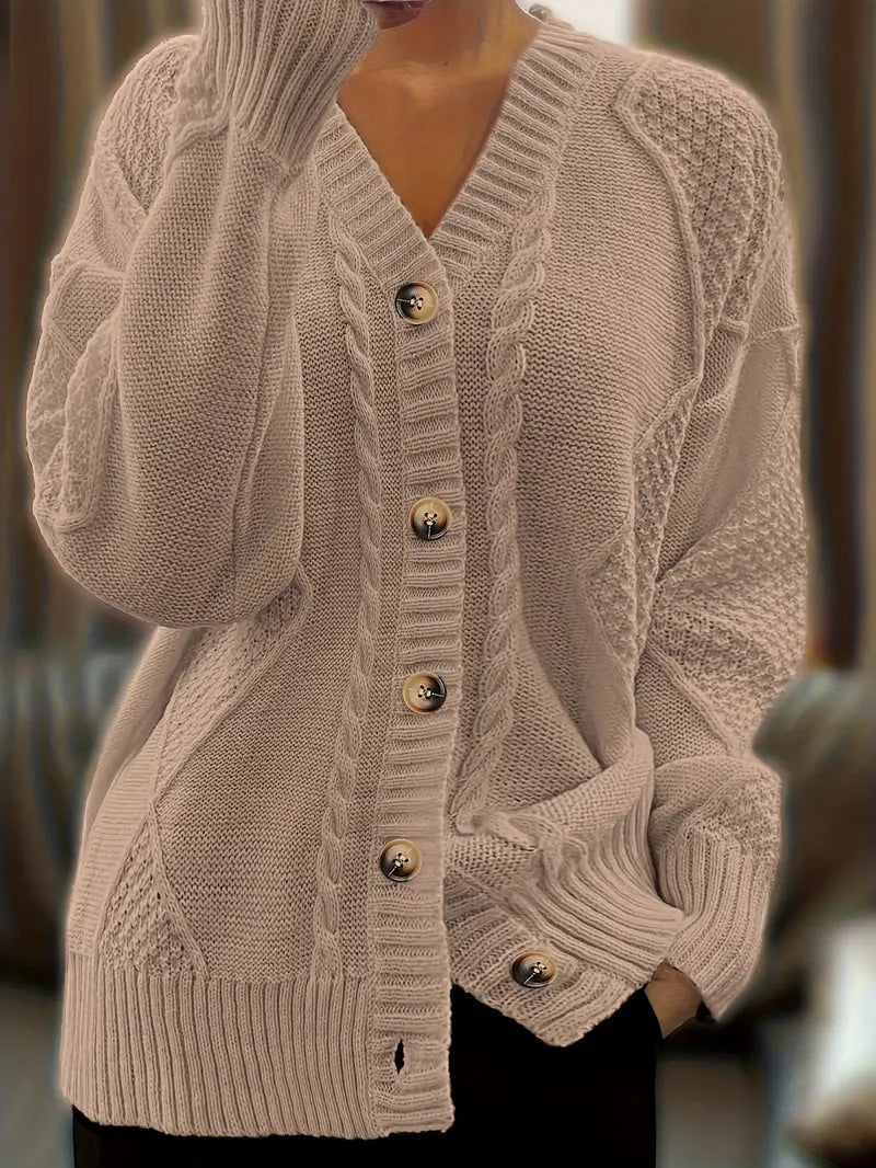 Cardigan Scollo V Traspirante