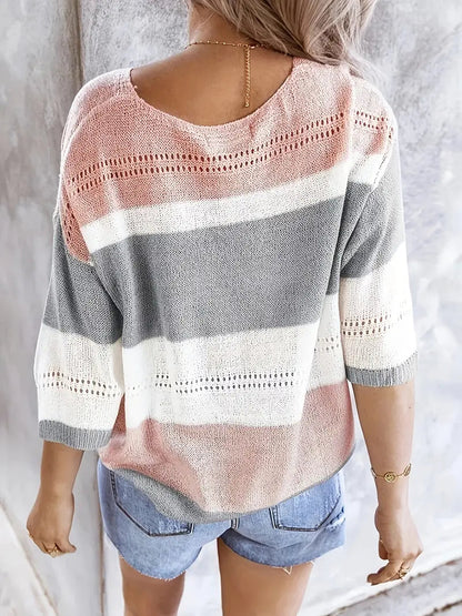 Maglione Scollo V No-Stiro