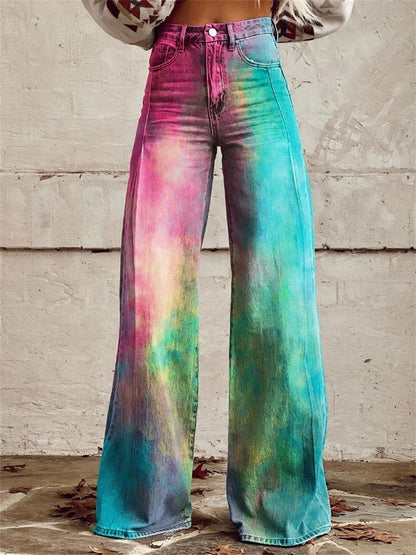 Pantaloni Ample E Luminosi