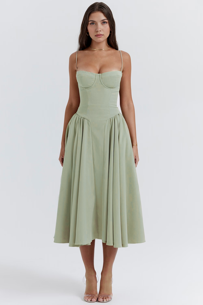 Chic-Flare Midi Dress