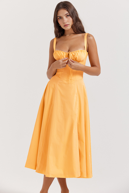 Allure Corset Midi Dress