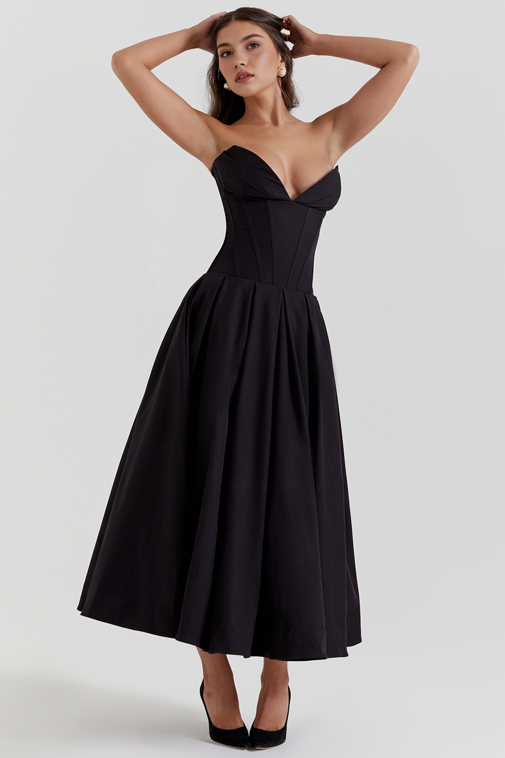 Eleganza Grace Midi Dress