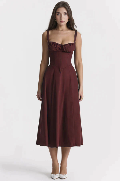 Allure Corset Midi Dress