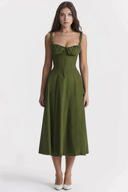 Allure Corset Midi Dress