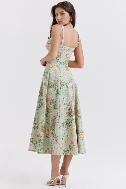 Floral Allure Midi Dress