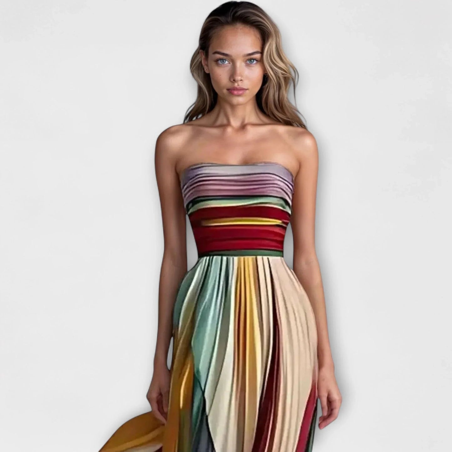 Flora Vibrant Summer Dress