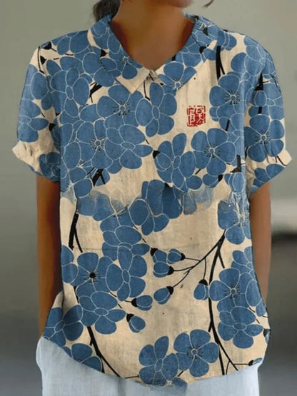 Fresco-Blossom Blouse