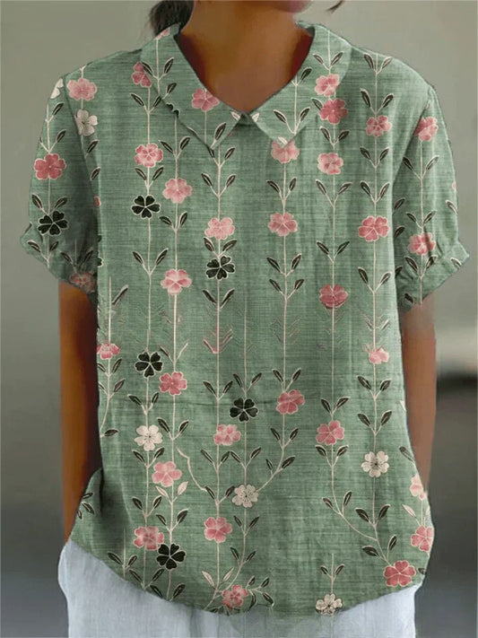 Fresco-Blossom Blouse