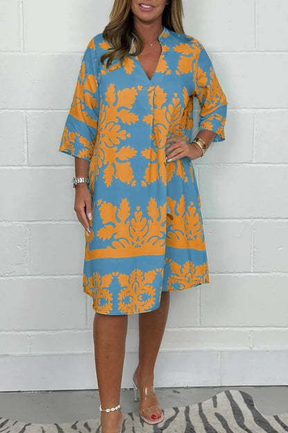 Elegance-Breeze Spring Dress