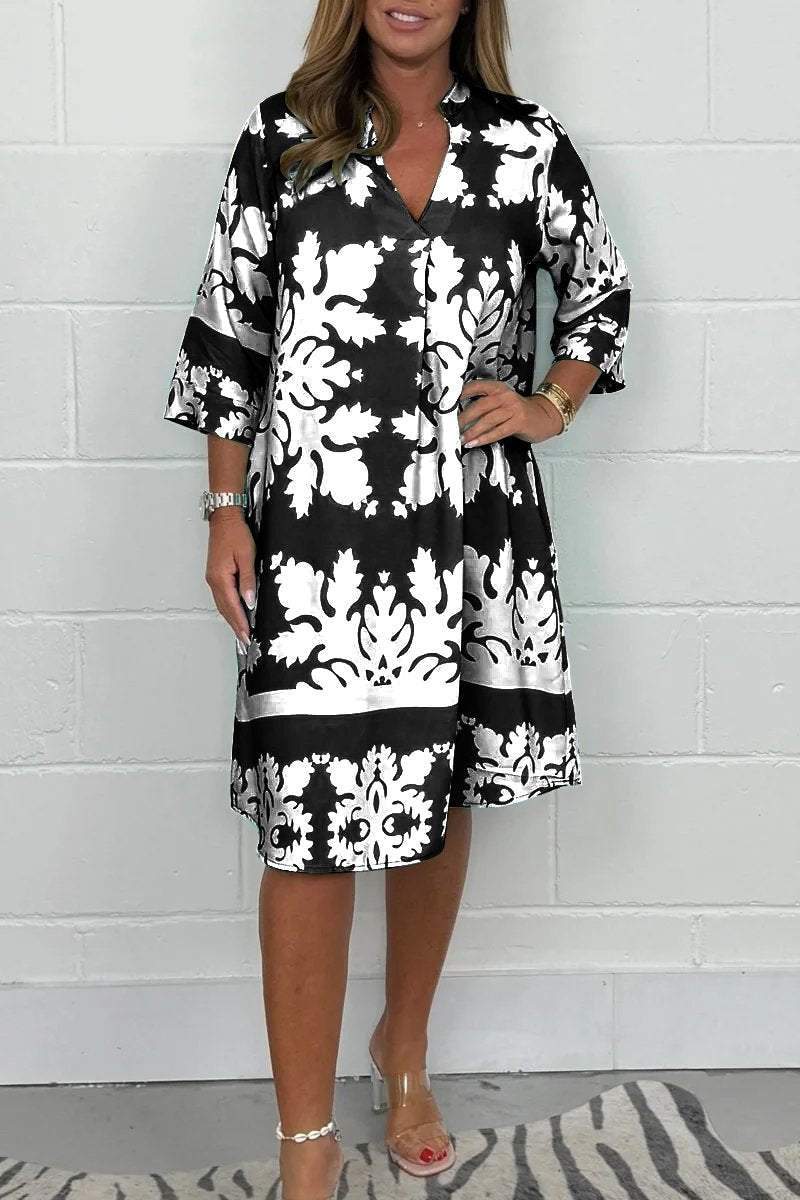 Elegance-Breeze Spring Dress