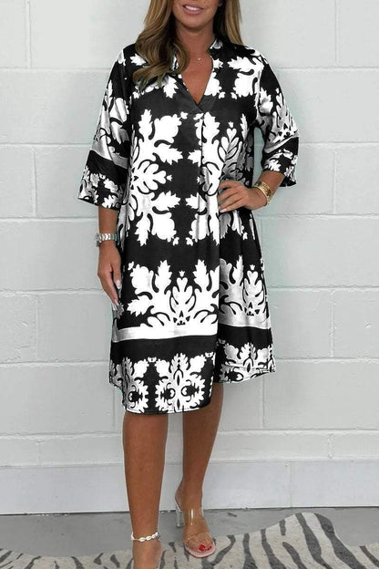 Elegance-Breeze Spring Dress