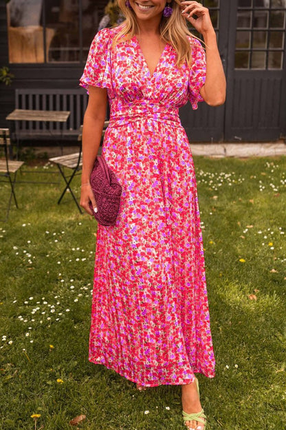 Eleganza-Floreale Maxikleid