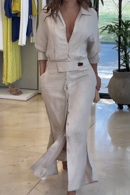Jeanette Abito Lungo Traspirante