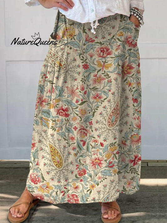 Gonna Floreale Vintage