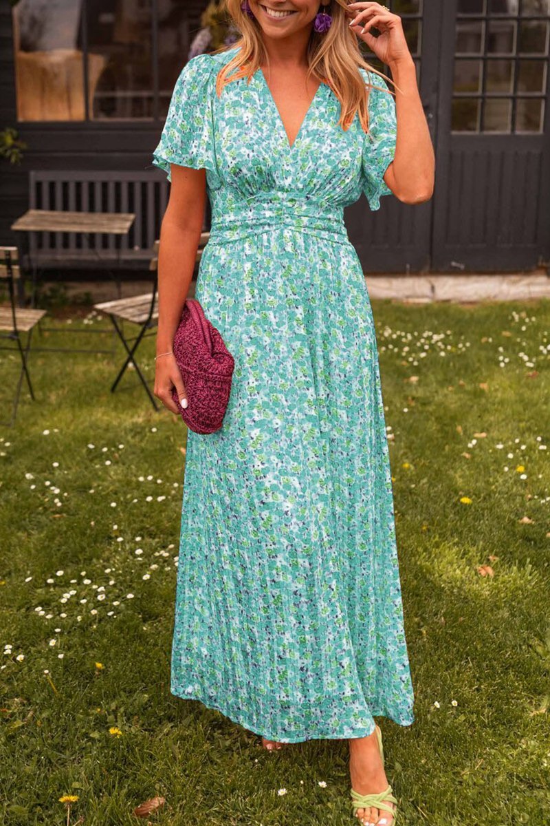 Eleganza-Floreale Maxikleid