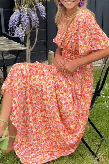 Eleganza-Floreale Maxikleid