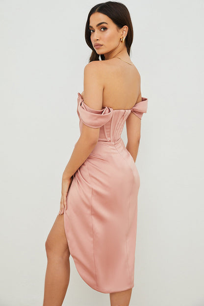 Ivory Allure Midi Dress