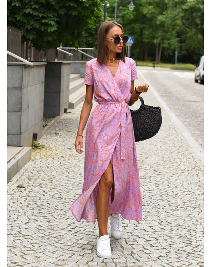 Abito Elegante V Scollatura