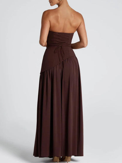 Vestito Maxi Elegante Spacco