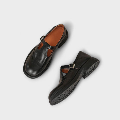Mary Jane Elegante in Pelle