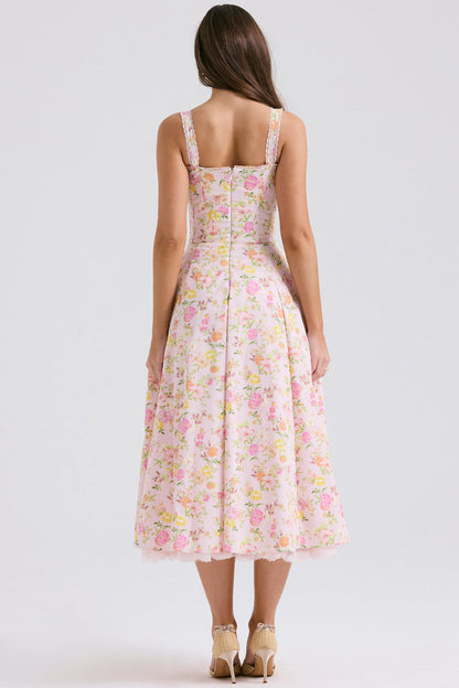 Emilia Floral Corset Dress