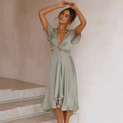 Abito Elegante Flutter-Midi