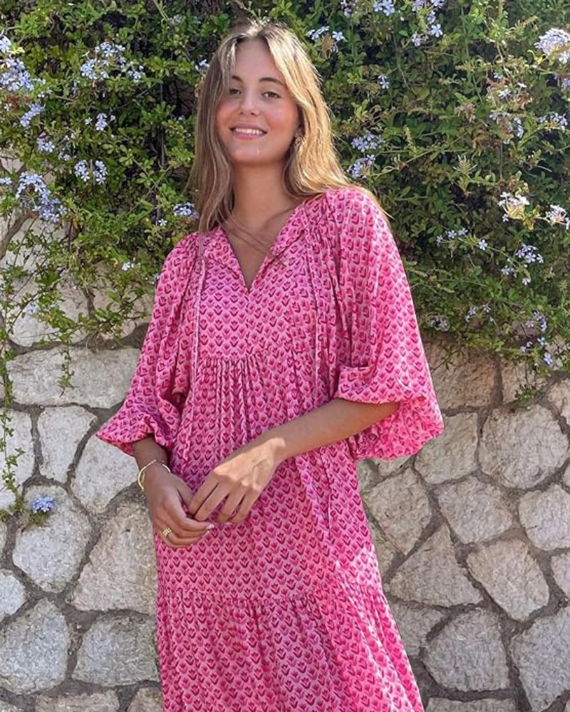 Eleganza Fluttuante Maxi Dress