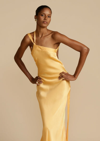 Abito Maxi Seta Elegante