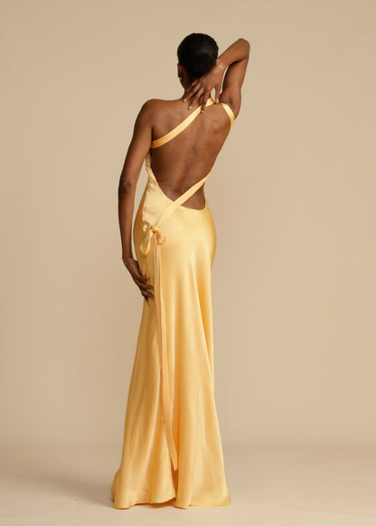 Abito Maxi Seta Elegante