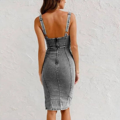 Abito-Denim Comfort Estivo