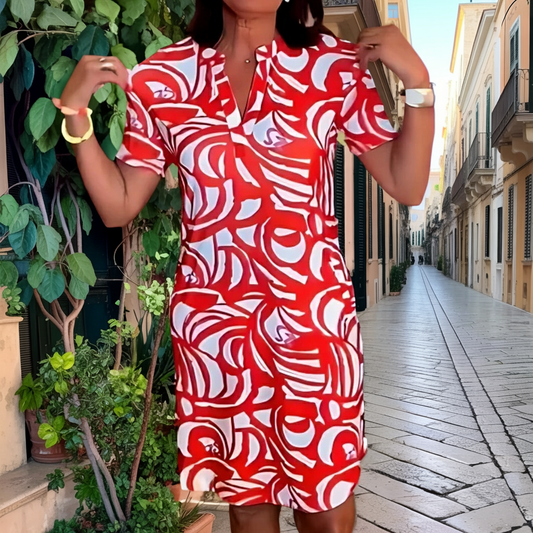Eco-Chic Elegante Abito