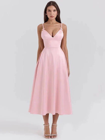 Vestito Saten Luminoso