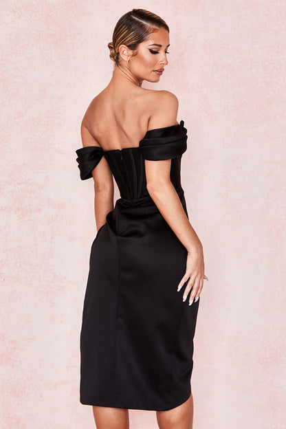 Ivory Allure Midi Dress