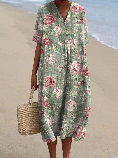 Vestito Floreale Vintage