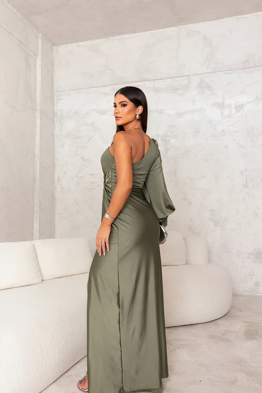 Eleganza Satin Dress